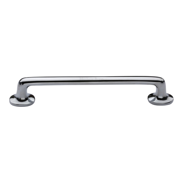 C0376 152-PC • 152 x 181 x 32mm • Polished Chrome • Heritage Brass Traditional Cabinet Pull Handle